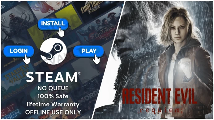 Pre-Order Resident Evil Requiem Deluxe Edition◈ Steam Offline Activation ◈ No Queue ◈ Instant Delivery ◈ Lifetime Access