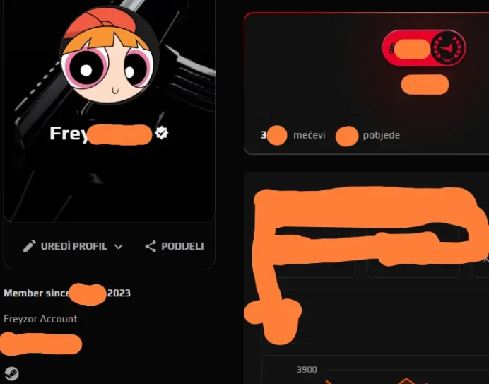 3900 ELO Faceit Main Account Legit History No Smurf