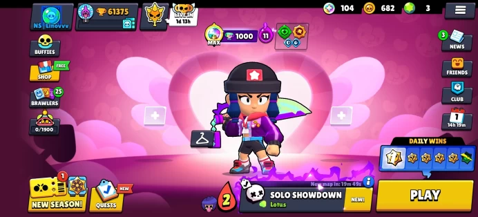 [Code 9328] Level 185 / 61k Trophy + 260 Skins / Very Cheap