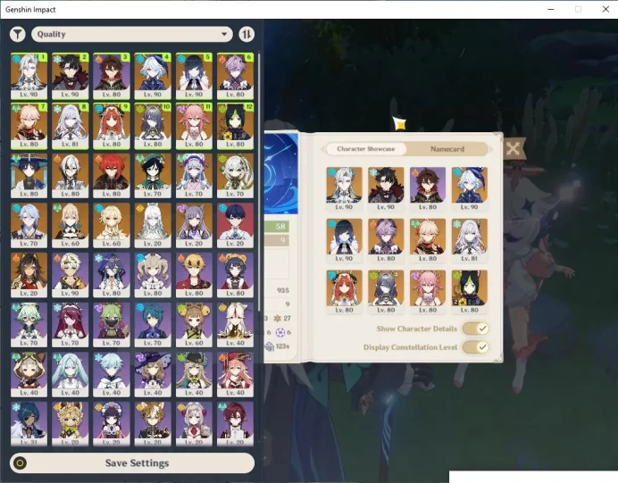 ASIA|AR 58|16 Limited +6(*5Weapon){Yelan,Wriothesley}+Sign,Neuvil,Furina,Kazuha,Nahida,Skirk,Lauma,Etc|Take Mail|CheckSS(GI4945)