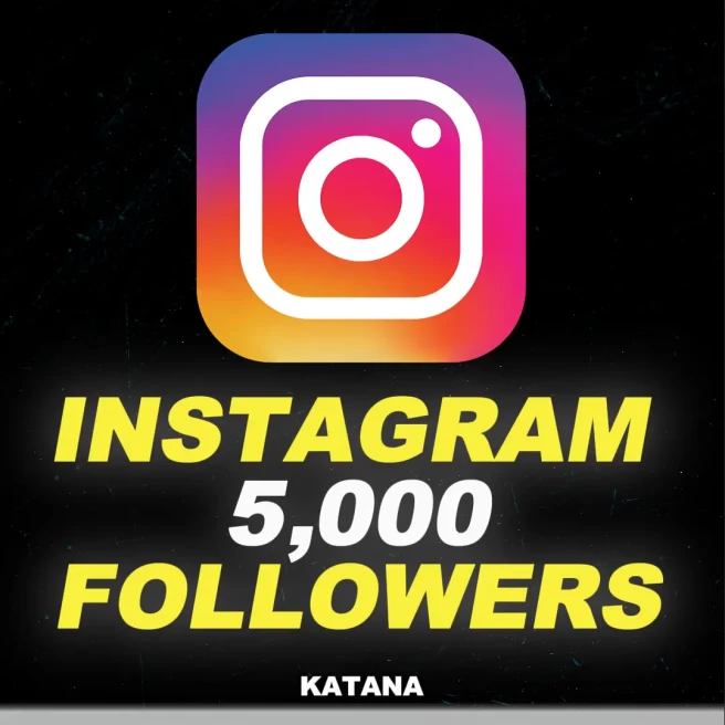 IG 5,000 Followers | High Quality | Fast And Safe Delivery