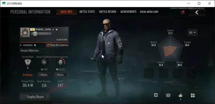 [MOBILE] Lv30|SV 30M|CV 11M|Urban Sports|Koi MCX,City AK102,Tr Groza,Forest MP5,Etc|CN ON|Infinite|CheckSS(AB2536)