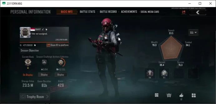 [MOBILE] Lv30|SV 23M|CV 20M|Plain Account|Koi M110,Koi LR DMR,Velvet AR30,Etc|Gear Skin|CN Off|Infinite|CheckSS(AB2537)