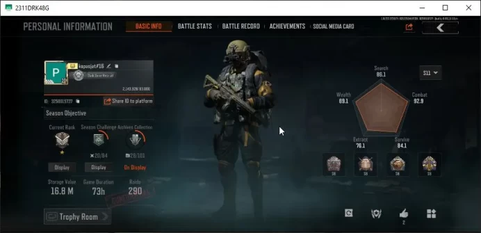 [MOBILE] Lv30|SV 16M|CV 11M|Urban Sports|Combust SJ16,Contour MPX,Crimson VSS,DMR Koi,Etc|CN Off|Infinite|CheckSS(AB2551)