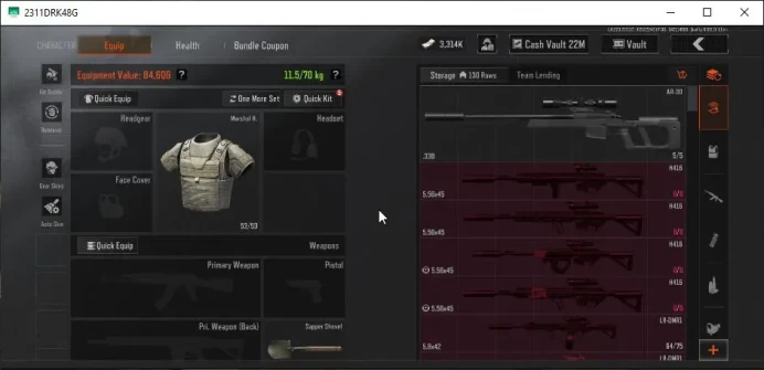 [MOBILE] Lv30|SV 45M|CV 22M|Urban Sports|Legend AR57 Symphony,LR AR2 Koi,Crimson VSS,Etc|CN Off|Infinite|CheckSS(AB2558)