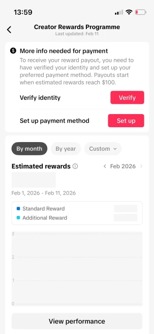 Instanly Delivery/ Monetized 70K Real Followers+490K Real Likes Account/ Creator Rewards Program Activated/ Live Stream/ Full Access