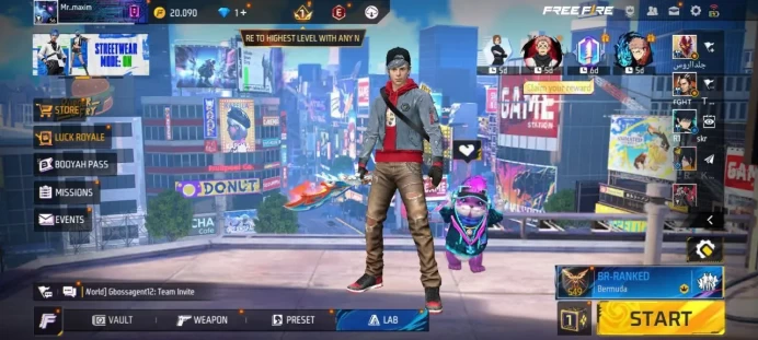iOS/Android- Global - Level 56 - Rank Diamond - Set 24 - Emote 11 - Weapon 97 - Artifact 1 - Mythic 15 - Epic 26 - Code1216