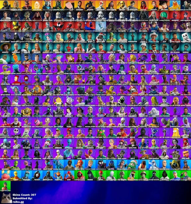 [3in1] / Instant • FN (All Platforms) • 307 skins • 1750 VB • Master Chief Black • SW pack • Billie Elish • Spider-man • Full Access • 2 Gifts