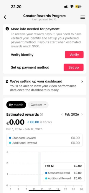 FR France| Account 11K Real Followers /Creator Rewards Program Active/23.7K Real Likes/ Email Include