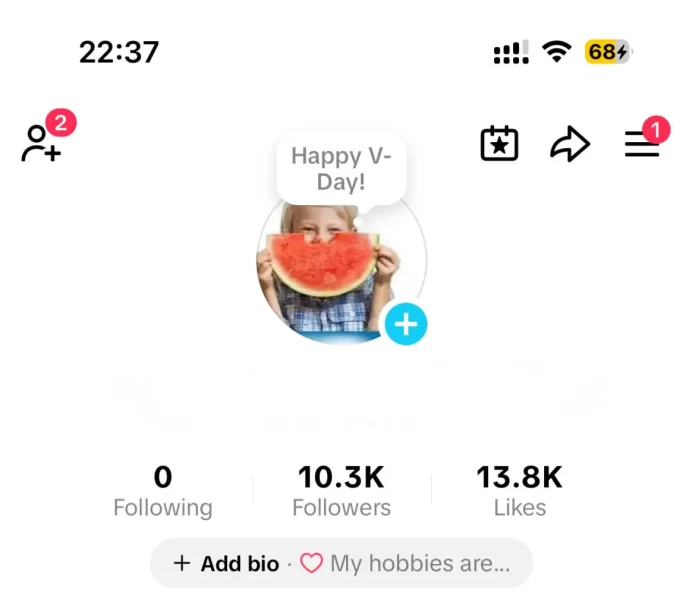 FR France| Account 10K Real Followers /Creator Rewards Program Active/13.8K Real Likes/ Email Include