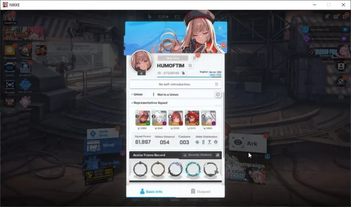 SEA |36 SSR|Gems 43K|Jill,Rapi Red Hood,Red Hood,Cinderella,Drake,Alice,Volume,Dorothy,Etc|Power 61K|LogInfinite|CheckSS(GOV932)