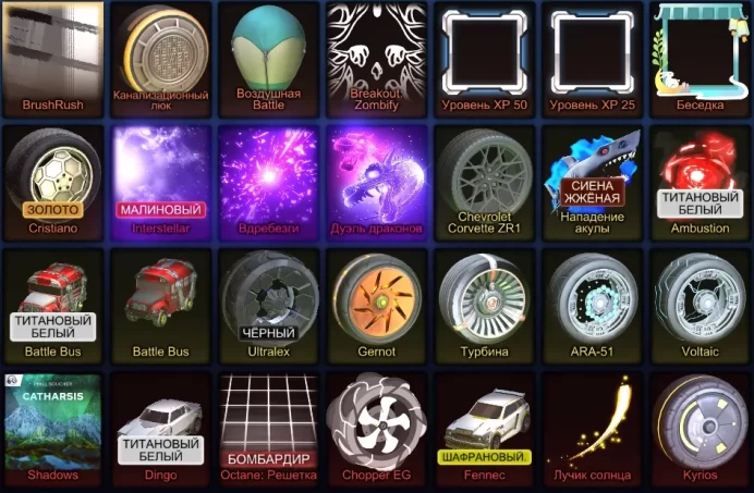 RL160 Fennec | Titanium White Dingo | Cristiano Gold | Interstellar Crimson | Ambustion Titanium White | Battle Bus Titanium White