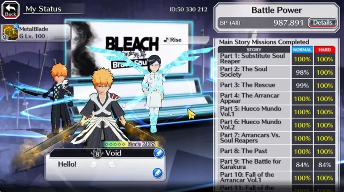 [GLOBAL]55K Orb|10th Anniv(Rukia,Ichigo),TYBW26(Uryu,Ichigo),Kon New Year,Ururu,Etc|6K Prem+6,9K AccTicket|Klab ID(BBS2311)