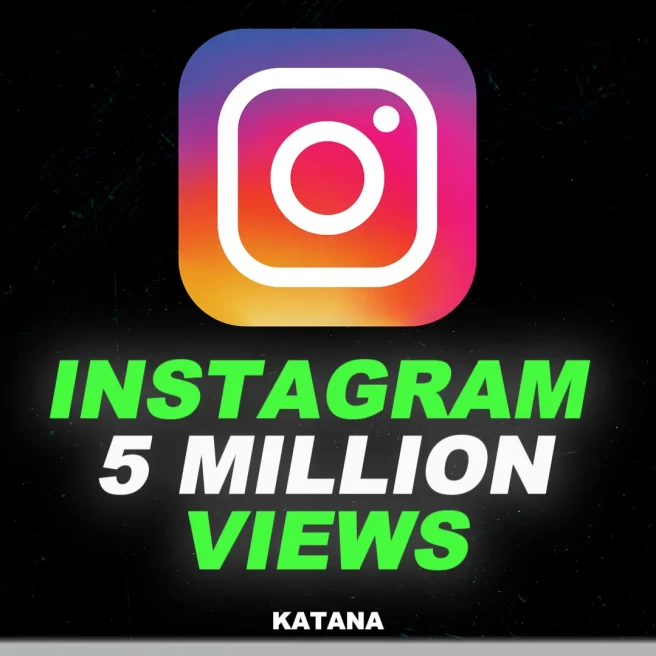 IG 5 Million Views | High Quality | Fast And Safe Delivery