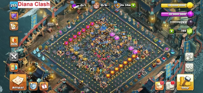 TH18-XP255-(5 Hero Max-125 Wall Max-12 Epic Max Gear-3 Skin Map-Vietnam Location-29 Hero Skins)-13K Legendary Loot-3019 Varastar