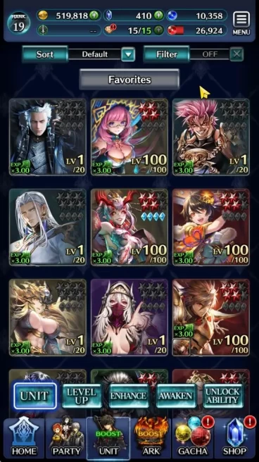 Global|Starter Rank 19| Vergil,Archbeing Labyreth,SM Sera,Etc |1 UR(Master of Sands),11 SSR Ark|Code Only|Check SS(LC1002)