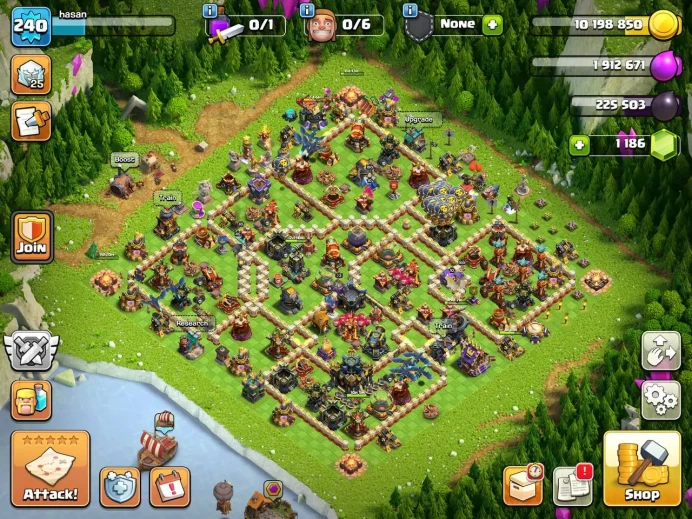 Th 17 max/Hero(100.100.70.73.45) wall 17/ Defend strong/ level 240/Lifetime warranty(2172)