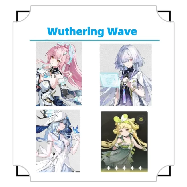 Europe|LV 8|AEMEATH+MORNYE+THE SHOREKEEPER +VERINA| Random 4 stars |Fast deliveryThe novice pool is not used