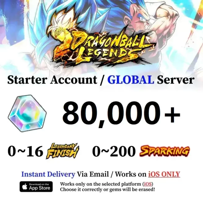 IOS 80,000+ Chrono Crystal Accounts - Fast Deliver - Bandai ID Login
