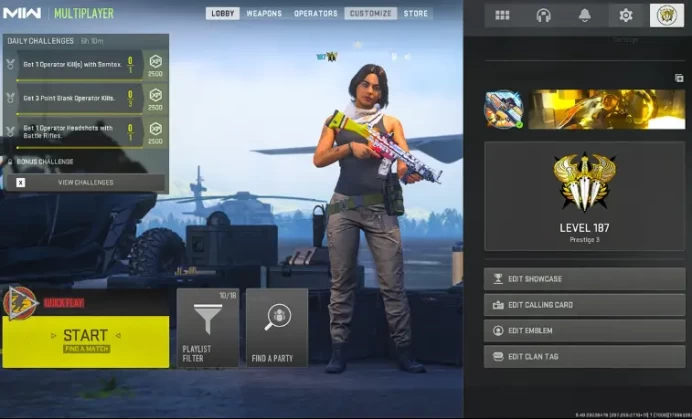 MW2 2 Bundles + 17 Guns Maxed Level 187 23 Operators