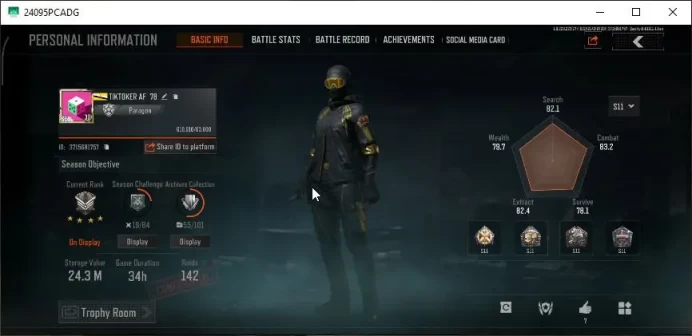 [MOBILE] Lv30|SV 24M|CV 14M|Royal Guard|Contour MPX,Crimson VSS,City ScarL,Etc|CN Off|Infinite|CheckSS(AB2577)