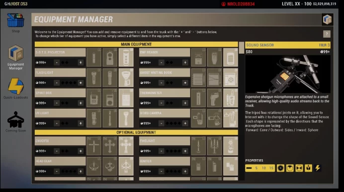 LVL XX-100 + 2 Billion $ + 20 Prestiges + 3 Tier Items - Phasmophobia Steam account+Full Access+Region Free [Automatic Delivery]