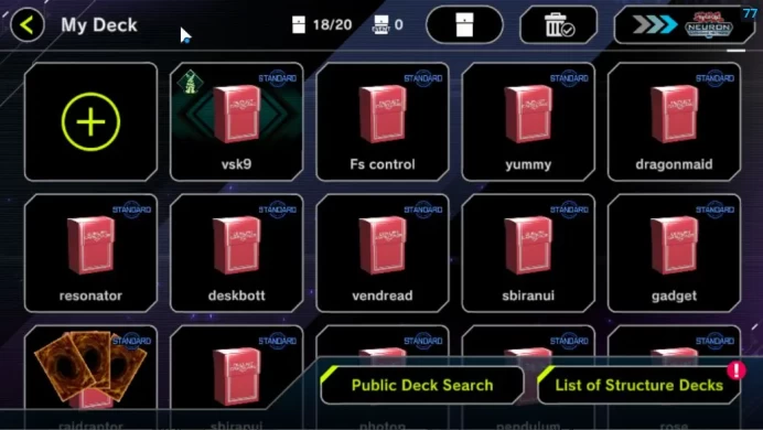 Lv 18 | 20 Deck |Dragon Maid,Yummy,VS K9,Resonator,Megalith,Etc|Ranked Available|Konami|CE ON|Check SS(YMD905)