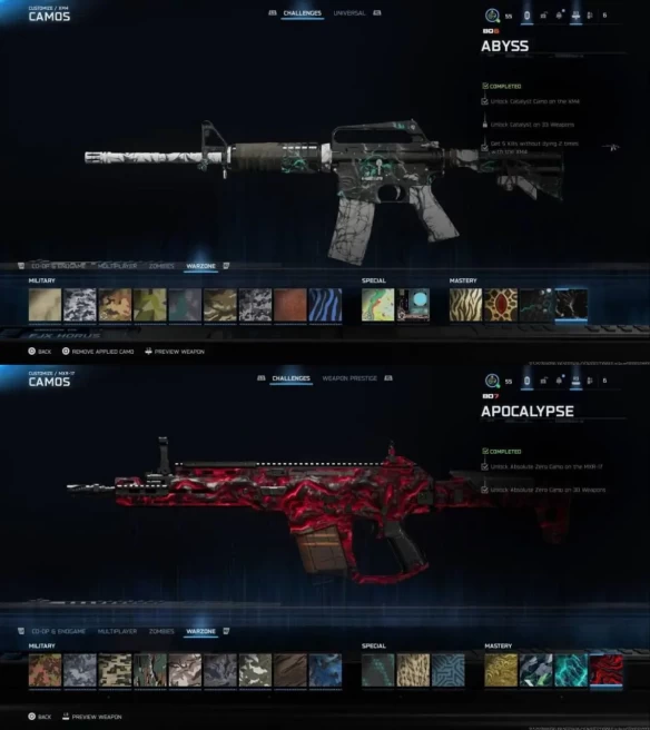 All Platform - Level 55 - Abyss - EVENT PASS SQUID GAME - Rank Diamond BO7 & Crimson BO6 - Camo High - Code1388