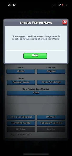 SPECIAL KT 15  SAFE , FULL EVOLUTION, SKIN TOWER 4 MAX CARD , CH NAME FREE(220)