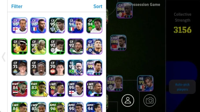 Mobile|Dimitar Berbatov,Raul,(Phenom Finishing),Oliver Kahn(GK Spirit Roar),Atep Rizal(Blitz Curler),Etc|TakeEmail(EF1289)