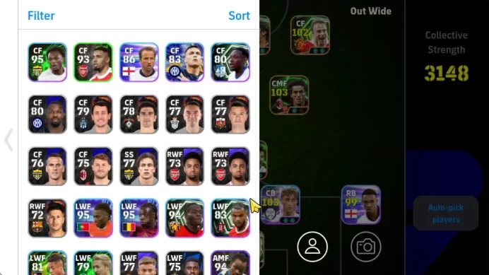 Mobile|Rui Costa(Visionary Pass,Phenom Pass),Tatsuya Ito(Momentum Dribbling,Accelaeration Burst),ETC|TakeEmail(EF1295)