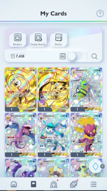 EN 7K+ Card|124EX|2 Crown (Klefki,Aegislash) 26Shiny|MEGA Deck(Absol,Kangas,Gardevoir,etc)|300k Dust|Nintendo|CheckSS(PKM1040)