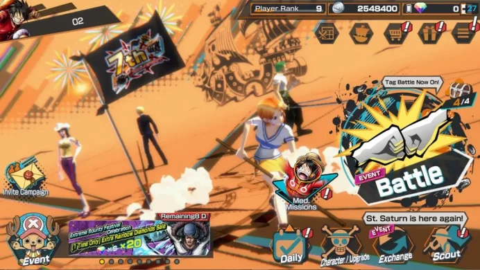 Global|6 EX |BP Kuzan,T5E St. Saturn,TFE Marshall D. Teach,Navi HQ Sakazuki,Etc|Rank 9|Bandai| CheckSS (OPBR1854)
