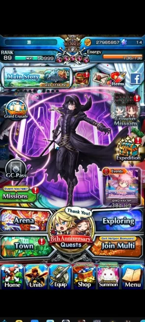Global|Rank 89|15 Ascend|PaladinRoyTW,SaitoTW,ShadowTW,ShizuTW,OiKatzo,Makoto,Alpha,etc|Lpot 239|Check SS (GS1938)