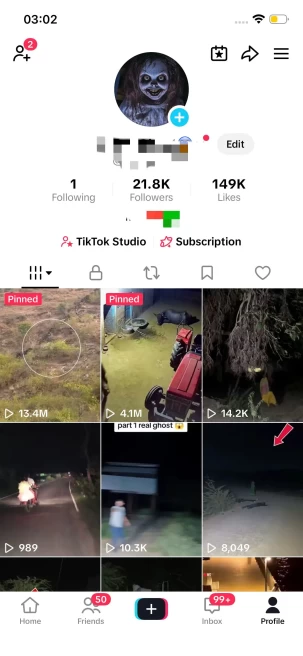 Instanly Delivery/ France Monetized 21K Real Followers+140K Real Likes Account/ Creator Rewards Program Activated/ Live Stream/ Full Access