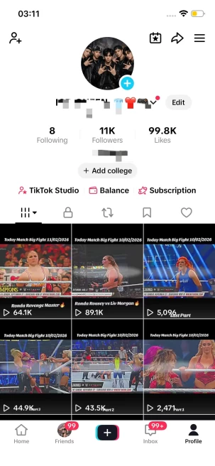 Instanly Delivery/ 10K Real Followers+90K Real Likes Account/ Live Stream/ Full Access