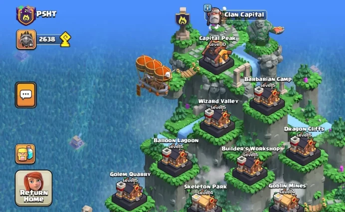 C18◆Rare Name: PSHT◆Lvl 21◆CWL: Crystal 1◆CP Lvl 10 Near Max+Troops/Spell◆Positive War Log: 190◆Instant Transfer Leader◆High Lvl