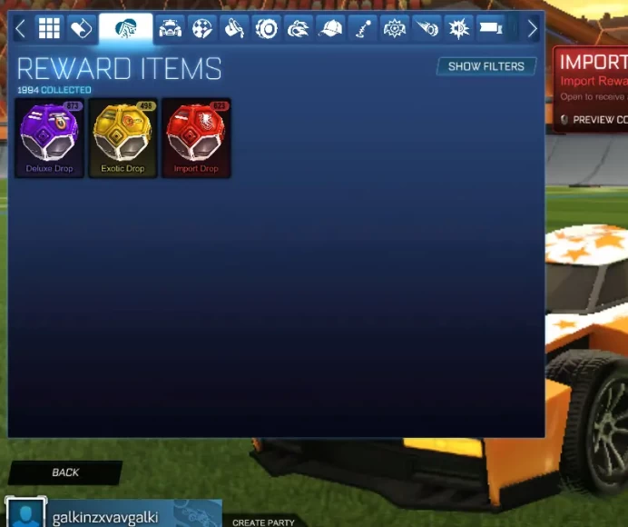STOCK1174 //accout with 1994 chests / high chance to get fennec and others and many items (K)