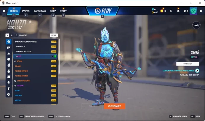 MOIRA / LILITH / HANZO / ONRYO / TORONTO DEFIANT AWAY  / Full Mail Access / see the picture / Please Read Description / aodoj