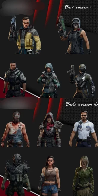 All Platform - Level 126 - IRIDESCENT SEASON 5 BO6 - Main BO7 Guns Max Level - PRESTIGE MASTER - Camo High - Code1409