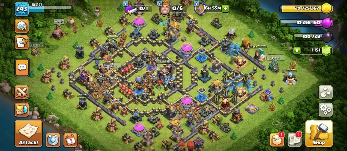 M188【14 Epic Almost Max】Th 18 Near Max◆2 Hero Max◆241 Xp◆Good Deal◆High Lvl Wall◆Buyer Email Transfer