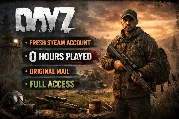 [Steam] DayZ ◈ Fresh Steam Account ◈ Original Mail ◈ 0 Hours Played ◈ Full Access ◈ Instant Delivery