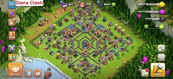 TH18-XP247-(3 Max Heroes- Max Wall-2 Max Builder Apprentice-21 Hero Skins)-3 Epic Max Equipment - Lifetime Warranty- Immediate Delivery