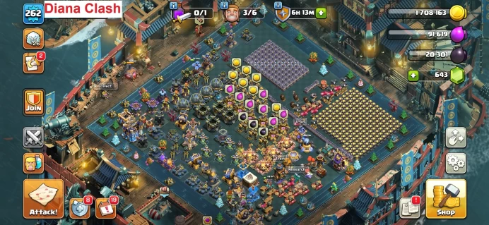 TH18-XP262-(8 Epic Max Equipment-3 Hero Max+2 Heroes One Level Left to Max-125 Max Wall-4 Skin Map-34 Hero Skins)-781 League Medals