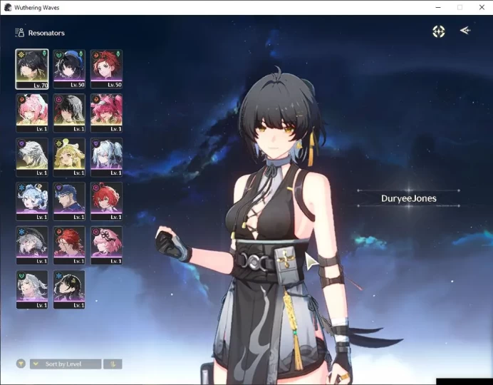 EU|UL 46|125 Lustrous Tide|3 Limited| [Aemeath,Lupa]+Sign,Chisa | DB Lv30 | Female MC | Log Kuro |Check SS (WW2576)