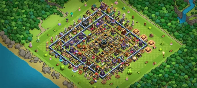 Th 17 Level 214 | Hero (81/87/67/37) | 3 Equipment Epic | 0 Magic Items | 2 Hero Skin | War Stars | 4645 Gems