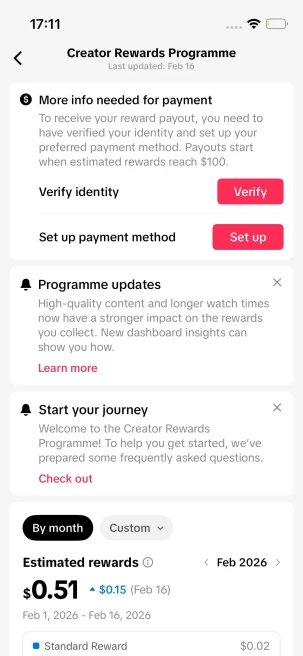 France Monetized Account/ 12K Real Followers+140K Real Likes/ Creator Rewards Program Activated/ Tiktok Shop For Creator/ Full Access