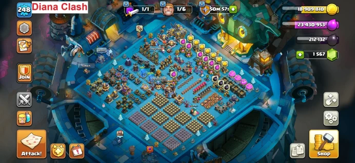 TH18-XP248-(4 Max Heroes-125 Max Walls-1 Skin Map)-2 Max Epic Equipment-8 Hero Skins-Lifetime Warranty-Immediate Delivery-TH10 Gift