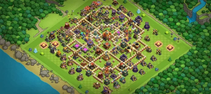 Th 16 Level 218 | Hero (73/81/50/35) | 2 Equipment Epic | Magic Items | 8 Hero Skin | War Stars | 96 Gems