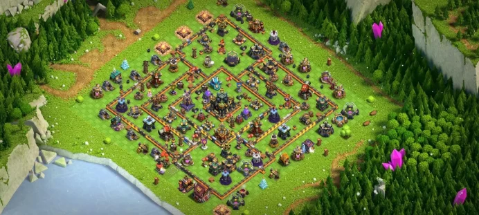 Th 17 Level 125 | Hero (48/73/22/9) | Equipment Epic | 12 Magic Items | 1 Hero Skin | War Stars | 3944 Gems